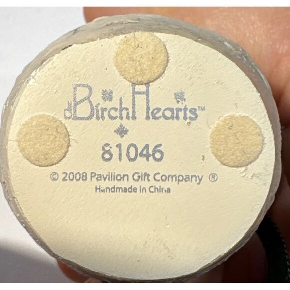 Birch Hearts Forever Friend Snowman Figurine 2008 4" Holiday Decoration #81046 - Picture 6 of 6